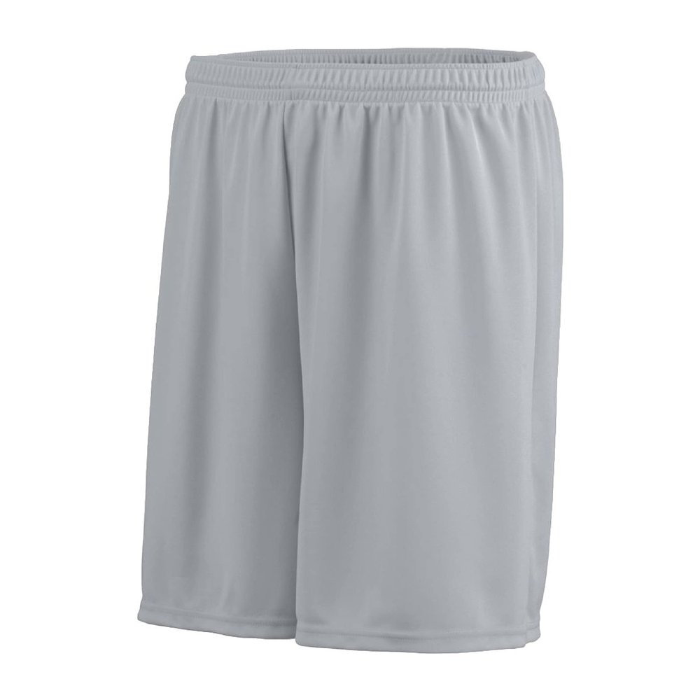 Augusta Sportswear Boys Octane Shorts Silver Grey
