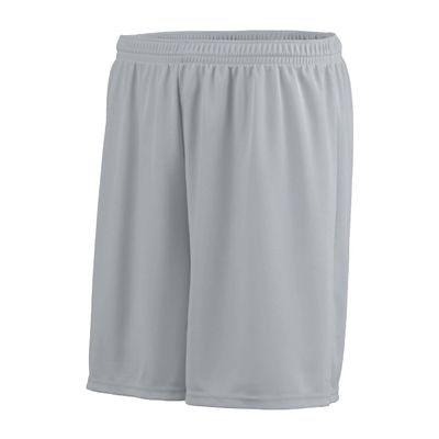 Augusta Sportswear Boys Octane Shorts Silver Grey