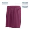 Augusta Sportswear Boys Octane Shorts Maroon view 3