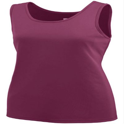 Augusta Sportswear 1705 Women's Training Tank, Maroon, XX-Large Pack