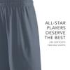 Augusta Sportswear Youth Training Shorts: 9-Inch Inseam for Teens, Athletic Workout Gym Clothes, Graphite, Large view 3