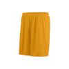 Augusta Sportswear Men's Octane Shorts : 100% Polyester, Moisture-Wicking Gym Shorts for Men, 7" Inseam, Tag-Free NM Gold view 1