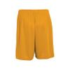 Augusta Sportswear Men's Octane Shorts : 100% Polyester, Moisture-Wicking Gym Shorts for Men, 7" Inseam, Tag-Free NM Gold view 3