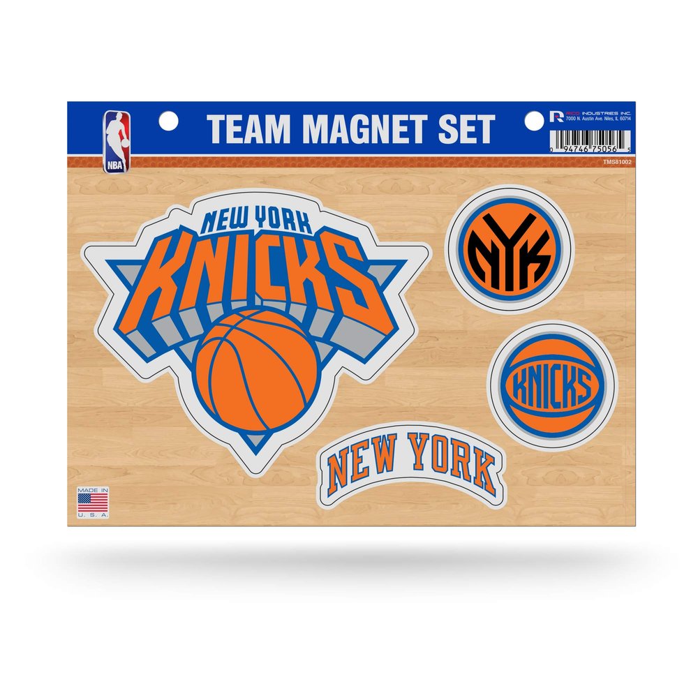 Rico Industries NBA Basketball New York Knicks Team Magnet Sheet