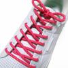 45INCH Dual Tone Round Shoe Lace Strings Fits All Shoes 2Pairs Pack-Fuchsia Pink and Yellow view 2