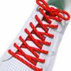 45INCH Dual Tone Round Shoe Lace Strings Fits All Shoes 2Pairs Pack-Red and Yellow view 2