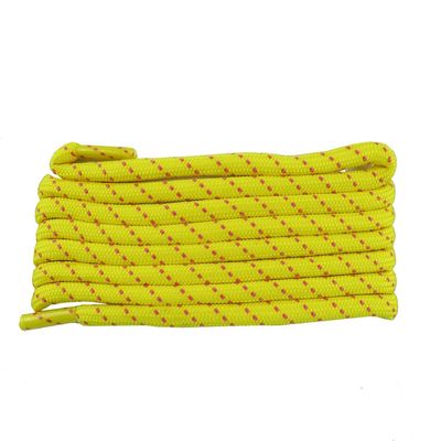 45INCH Dual Tone Round Shoe Lace Strings Fits All Shoes 2Pairs Pack-Yellow and Pink