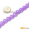 10mm Round Gemstone Purple Jade Beads Strand 15 Inches Jewelry Making Beads view 3