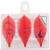 Cosmo Darts Fit Flight (AIR) 3 Pack Standard Dart Flight (Red) view 2