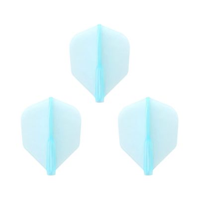 Cosmo Darts Fit Flight (AIR) 3 Pack Shape Dart Flight (Light Blue)