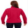 North End Escape Ladies Bonded Fleece Jacket. 78649 - Small - Olympic Blue / Black Silk view 3
