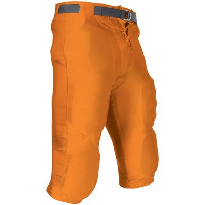 CHAMPRO Youth Slotted Dazzle Football Pant Orange YTH 3XL