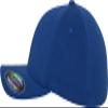 Flexfit Unisex's Double Jersey Royal S/M Yupoong Headwear view 4