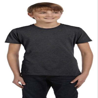Bella + Canvas Youth Triblend S/S Tee. 3413Y (Charcoal Black Triblend) (S)