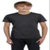 Bella + Canvas Youth Triblend S/S Tee. 3413Y (Charcoal Black Triblend) (S) view 1