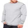 Bella Canvas Mens 4.5 oz. Long-Sleeve Thermal (3500) White/White 2XL view 2