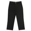 Buyless Fashion Boys Pants Flat Front Soft Cotton Casual Regular Fit Straight - 21S1824-BLK-5 Black