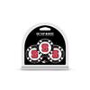 Team Golf NCAA NC State Wolfpack 3 Pack Golf Chip Ball Markers, Poker Chip Size with Pop Out Smaller Double-Sided Enamel Markers view 1