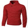 H2H Men Dress Sweater Long Sleeve V Neck Pullover Knitted Sweater Fall Winter RED US L/Asia XL (KMOSWL036) view 1
