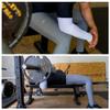 CompressionZ Men's Compression Pants for Workout, Sports|Base Layer Running Tights Leggings (Gray, X-Large) view 4