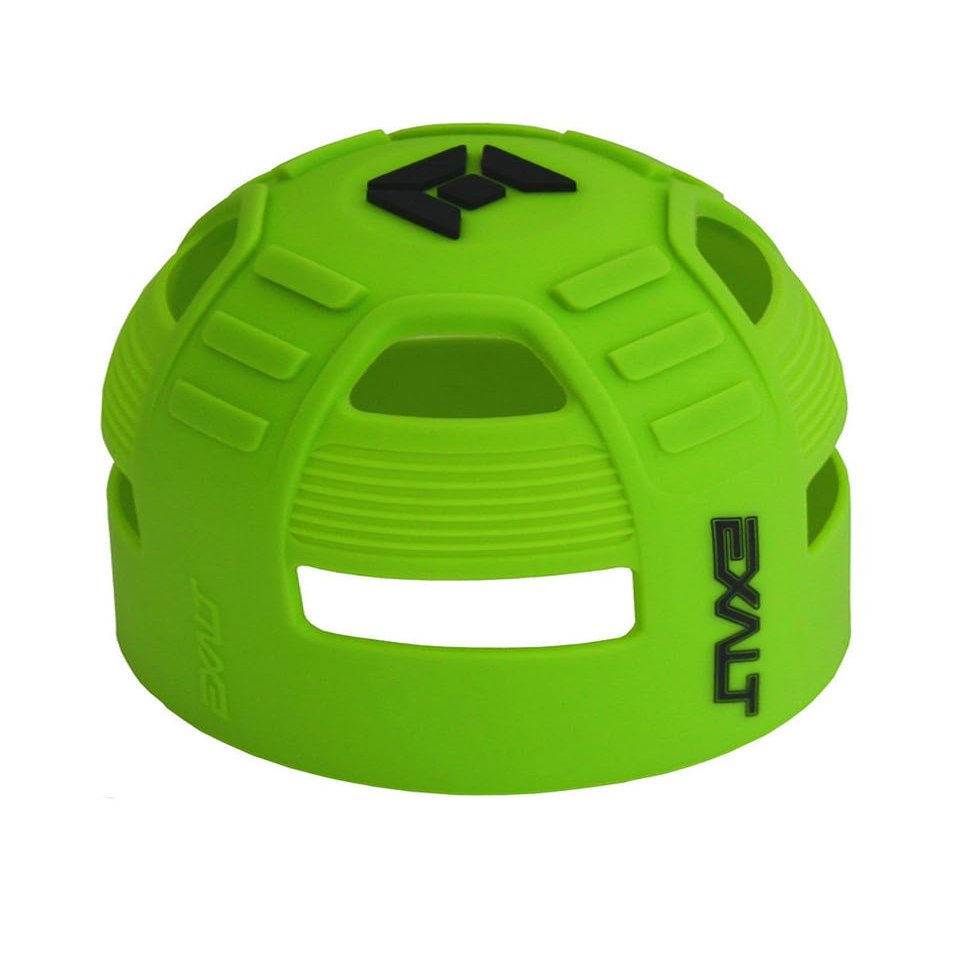 Exalt 2011 Paintball Carbon Fiber Tank Grip Cover All Sizes - Lime