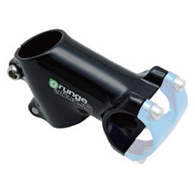 Grunge V23P037 50 Stem Clear Black Body, No Clamp Caps, Stem Length: 3.1 inches (80 mm), Clear Black Body