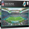Masterpieces 1000 Piece Jigsaw Puzzle - NFL Miami Dolphins Panoramic Wall Art Decor - 13"x39" - Ages 13+ view 1