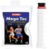 Tourna Mega Tac Extra Tacky Overgrip, White, 10-Pack view 1