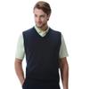 Monterey Club Men's Fine Gauge Knit Sport Vest #1949 (Navy, X-Large) view 1