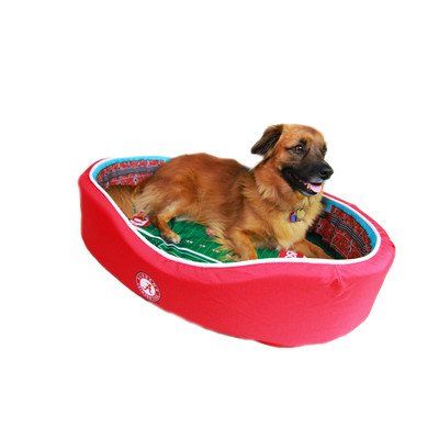 NCAA Colorado Buffaloes COL-01-1000 Stadium Pet Bed, Small, Black