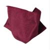 Vesuvio Napoli BURGUNDY PAISLEY DESIGN Hankerchief Pocket Square Hanky Men's Handkerchiefs view 1