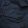 Richie House Girl's Double-Breasted Coat with Lapel Collar RH1668-1/2 Navy view 4