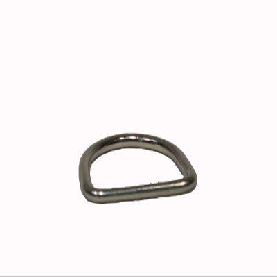 Aurora Stainless Steel D-Ring Good for Rope Webbing Rigging 1 1/2" Qty 4