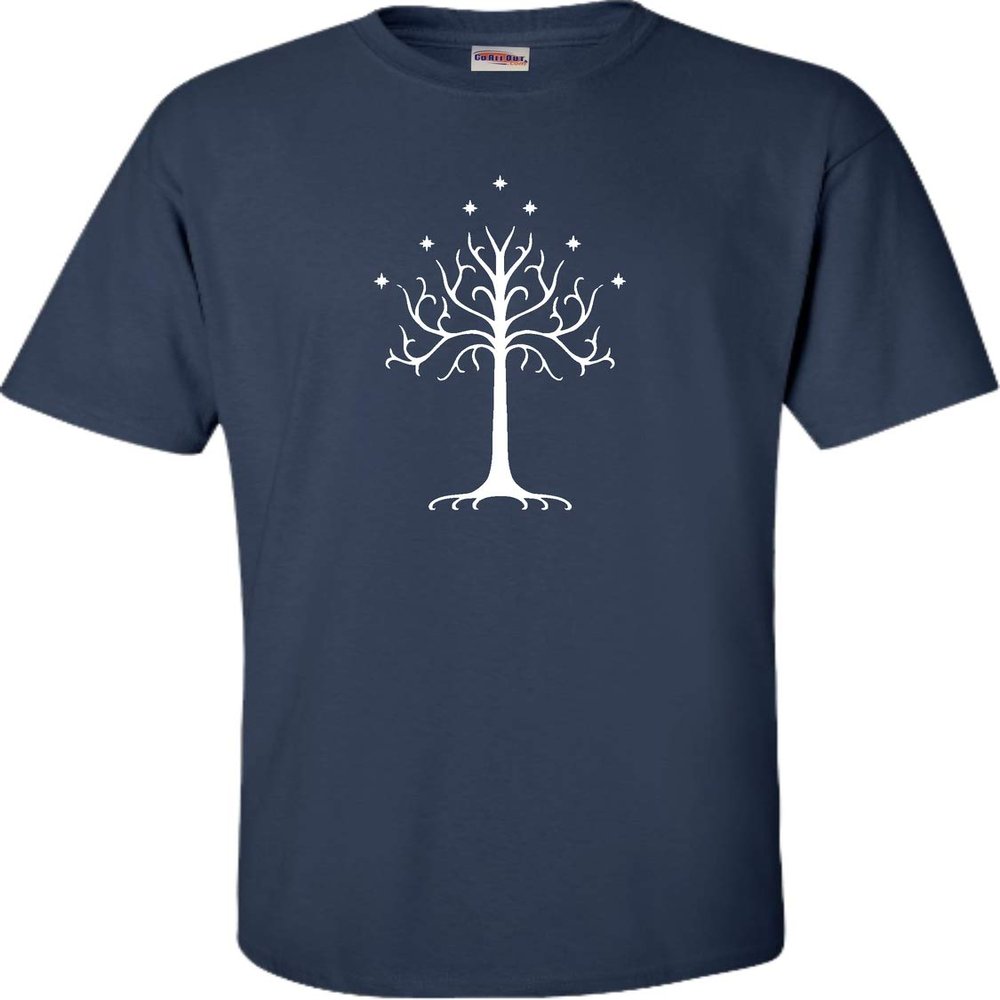 Go All Out XX-Large Navy Blue Adult Gondor Tree T-Shirt