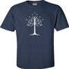 Go All Out XX-Large Navy Blue Adult Gondor Tree T-Shirt view 1
