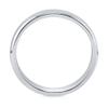 BERRICLE Sterling Silver Wedding Rings Band for Unisex, Rhodium Plated view 3