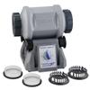 Frankford Arsenal Platinum Series Rotary Tumbler with 7-Liter Capacity, Clear Viewing Lids, and Auto Shut-Off for Reloading, Cleaning and Wet Tumbling Brass Cases gray view 3