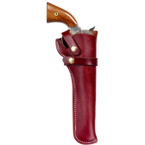 Black Powder Triple K 310 OWB Holster Right Hand Remington 1858 8" Leather Walnut