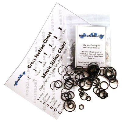 Proto Matrix 8 / M8 Paintball Marker O-Ring Kit - 4 Rebuilds