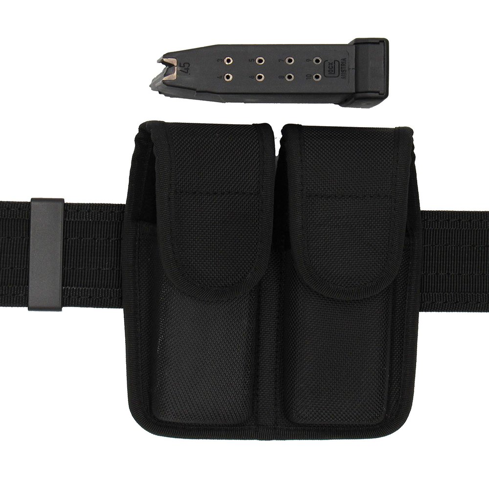 Dual Magazine Pouch fits Walther Double Stack Ammo Clips 9MM / 40 Cal / 45 Cal