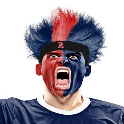 Bleacher Creatures MLB Boston Red Sox Fuzzy Head Wig