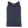 Bella and Canvas Unisex Adults Jersey Tank Top Medium Navy view 1