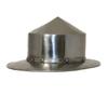 ecWorld Enterprises 8880625 Antique Replica Medieval Infantry Steel Pointed Kettle Hat Helmet view 1