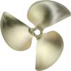 ACME Marine Model 541 - 13.00 x 12.00 - 1" shaft 3 blade LH NiBrAl Propeller with.080 cup view 1