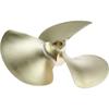 ACME Marine Model 541 - 13.00 x 12.00 - 1" shaft 3 blade LH NiBrAl Propeller with.080 cup view 3