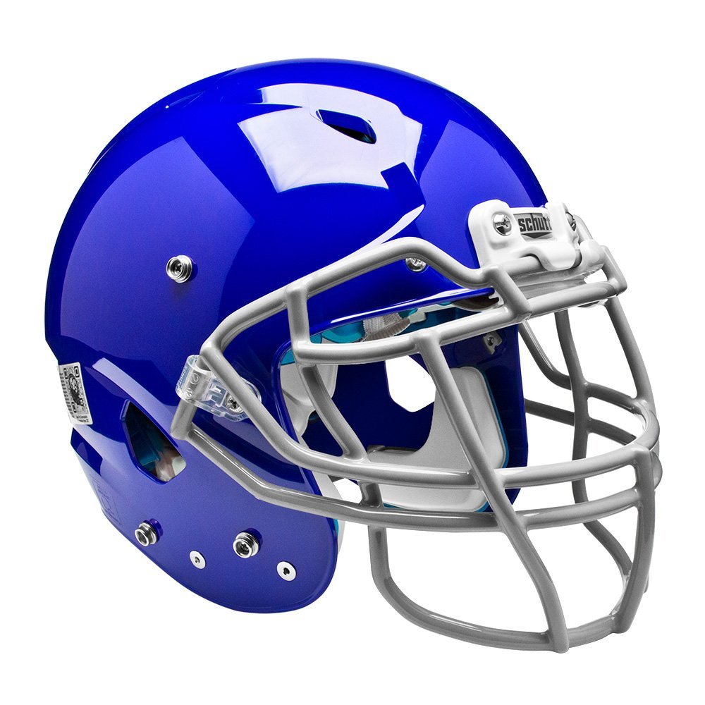 Schutt Sports Adult Vengeance DCT Football Helmet (Faceguard not Included), Kansas Blue, Medium