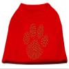 Dog Supplies Gold Paw Rhinestud Shirt Red Xxl (18) view 1