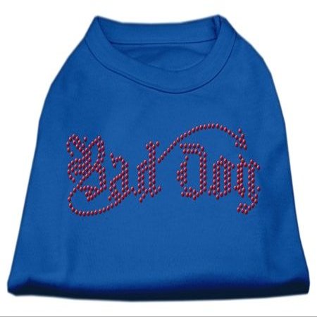 Bad Dog Rhinestone Dog Shirt Blue XXXL (20)