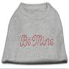 Be Mine Rhinestone Dog Shirt Grey XL (16) view 1