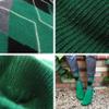 Spotlight Hosiery Men's Groomsmen Wedding Argyle Dress Socks-Turquoise/Orange/Pink view 2
